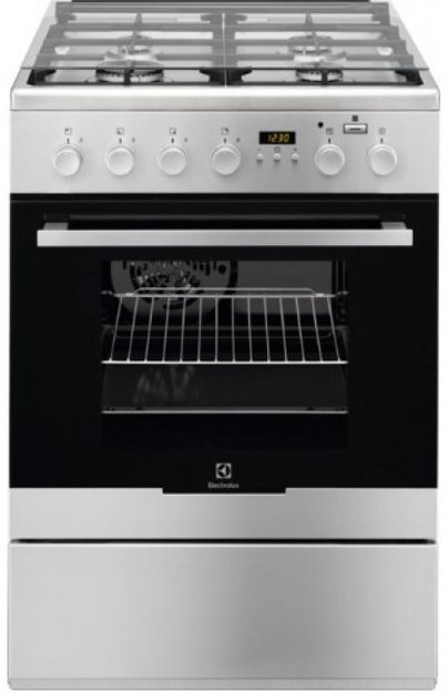 Комбинированная плита Electrolux EKK96498CX в Тюмени (preview 1)