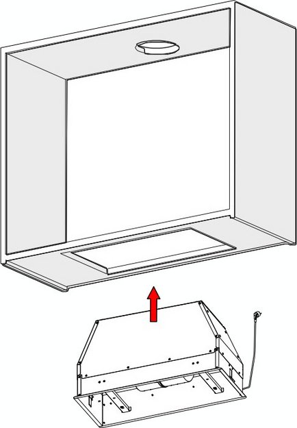 Встраиваемая вытяжка Pando NEO/78 INOX V. 830 SEC в Тюмени (preview 4)