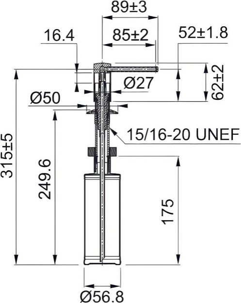 Дозатор для мыла Franke Comfort 119.0578.744 в Тюмени (preview 5)