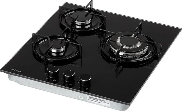 Газовая варочная панель KRONA FELICE 45 BL в Тюмени (preview 2)