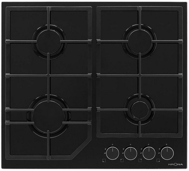 Варочная панель Krona Черный туман 60 (Nebel 60 Bl) в Тюмени (preview 1)