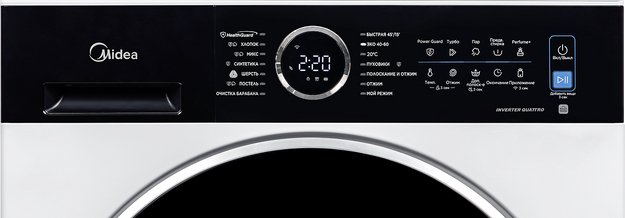 Стирально-сушильная машина Midea MF205D80WB/W-RU в Тюмени (preview 5)