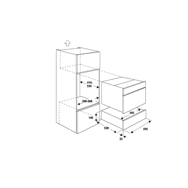 Подогреватель посуды Bertazzoni WD60B в Тюмени (preview 7)