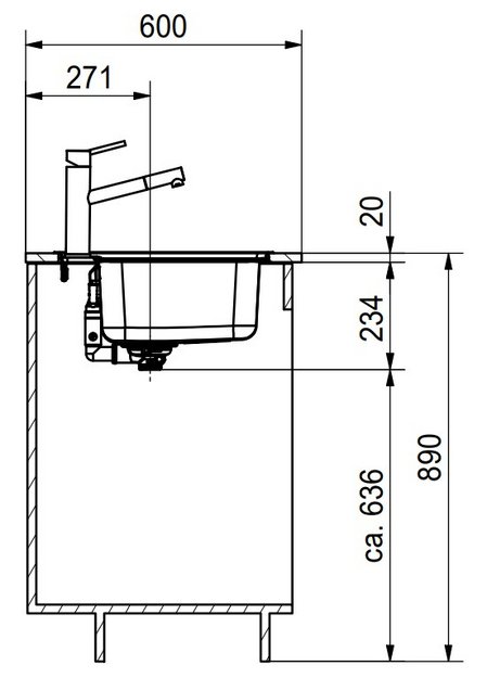 Мойка Franke BCX 610-42 TL сталь в Тюмени (preview 4)