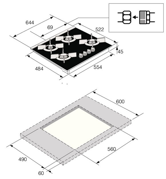 Варочная панель Asko HG8640MGB1 в Тюмени (preview 5)