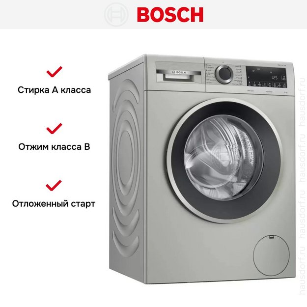 Стиральная машина Bosch WGA254XVME в Тюмени (preview 9)
