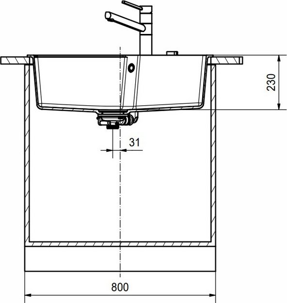 Мойка Franke UBG 610-72 грифельный серый в Тюмени (preview 4)