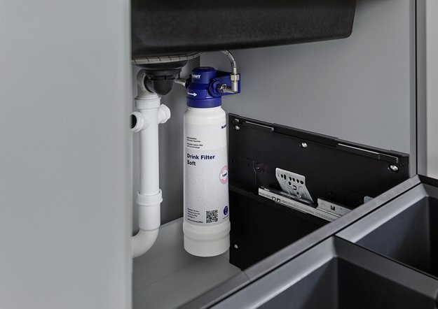 Смеситель 3-в-1 Blanco EVOL-S Pro Filter 526311 нержавеющая сталь в Тюмени (preview 6)