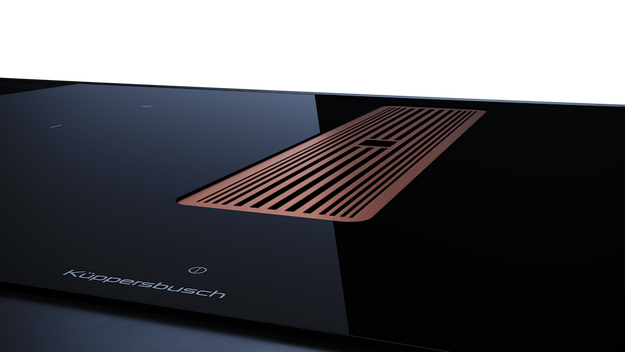 Индукционная варочная панель с вытяжкой Kuppersbusch KMI 8350.0 SR Copper в Тюмени (preview 5)