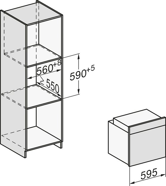 Встраиваемая пароварка Miele DGC 7450 OBSW в Тюмени (preview 3)