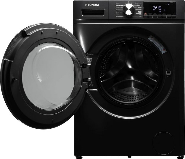 Стирально-сушильная машина Hyundai WFD9403 темно-серый в Тюмени (preview 6)