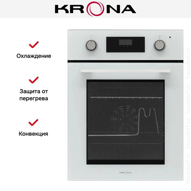 Духовой шкаф KRONA SONATA 45 WH G2 в Тюмени (preview 15)