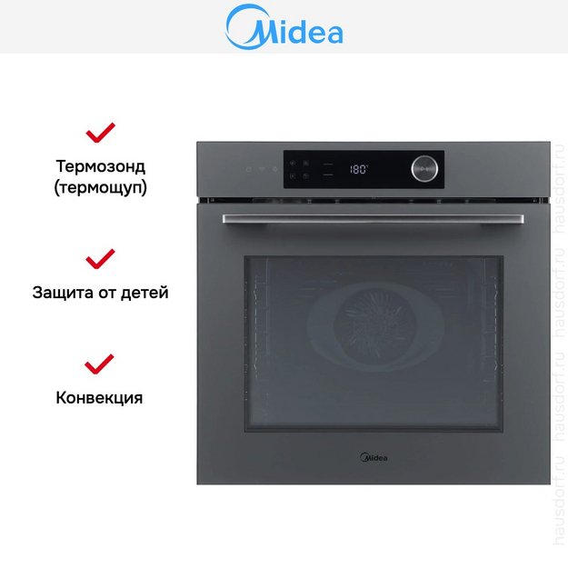 Духовой шкаф Midea MO82107PGG-I в Тюмени (фото 10) Духовой шкаф Midea MO82107PGG-I в Тюмени (preview 10)