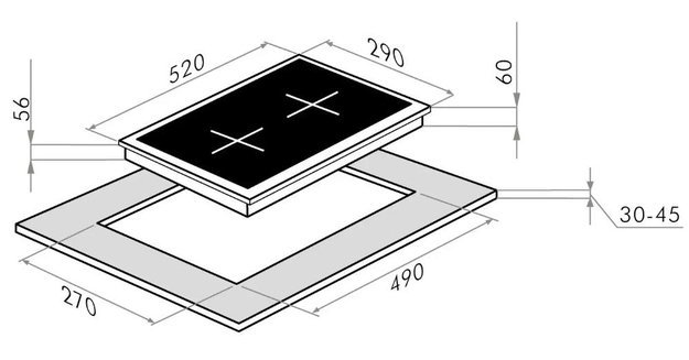 Индукционная варочная панель Maunfeld AVI292BK в Тюмени (preview 12)