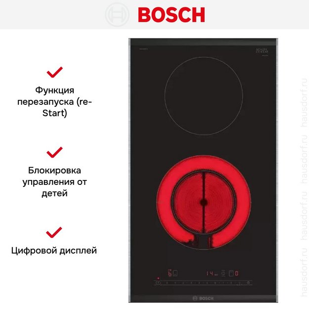 Варочная панель Bosch PKF375FP2E в Тюмени (preview 5)