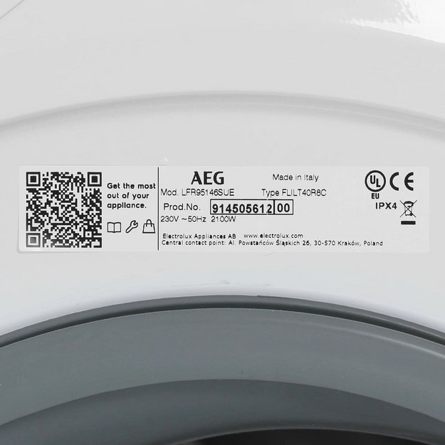 Стиральная машина AEG LFR95146SUE в Тюмени (preview 10)