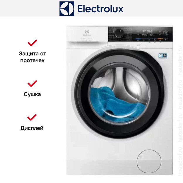 Стирально-сушильная машина Electrolux EW7W4492E в Тюмени (preview 3)