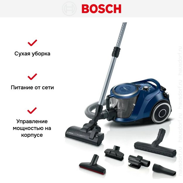 Пылесос Bosch BGC41X36 в Тюмени (preview 10)