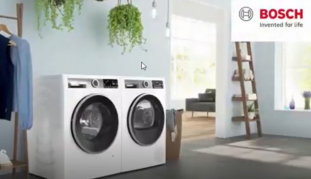 Сушильная машина Bosch WRB247D0SN в Тюмени (video 2)