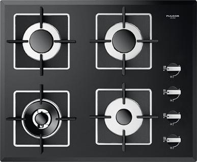 Варочная панель Fulgor Milano LH 604 G WK BK в Тюмени (preview 1)