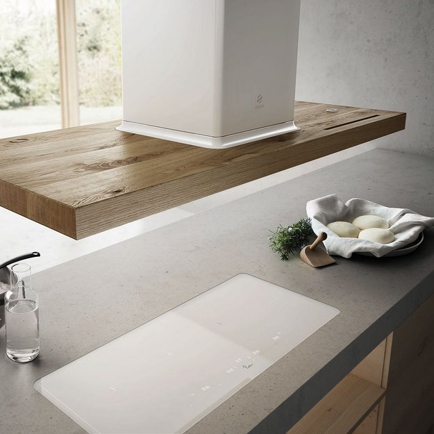 Вытяжка Elica Био Остров Белый и Дуб с аспирацией 120х53 (Bio Island WH/A/120X53 Rovere) в Тюмени (preview 3)