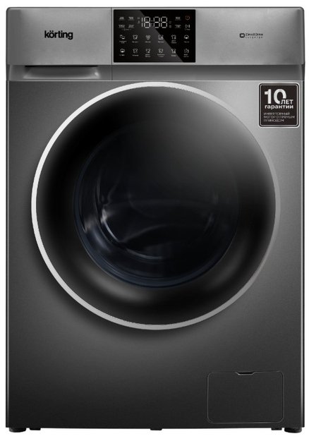 Отдельностоящая стиральная машина с паром Korting KWM 60DV1297 Gr в Тюмени (preview 1)