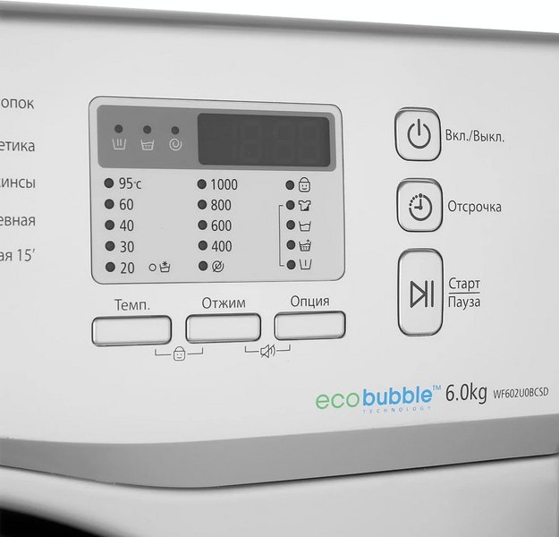 Стиральная машина Samsung WF 602U0BCSD в Тюмени (preview 4)