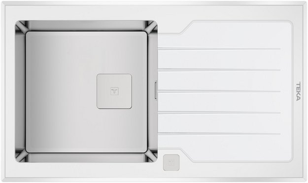 Мойка Teka Diamond RS15 1B 1D 86 WHITE в Тюмени (фото 1) Мойка Teka Diamond RS15 1B 1D 86 WHITE в Тюмени (preview 1)