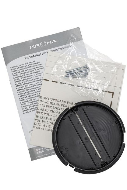 Встраиваемая вытяжка Krona Kamilla 600 dark glass (1 мотор) в Тюмени (preview 12)