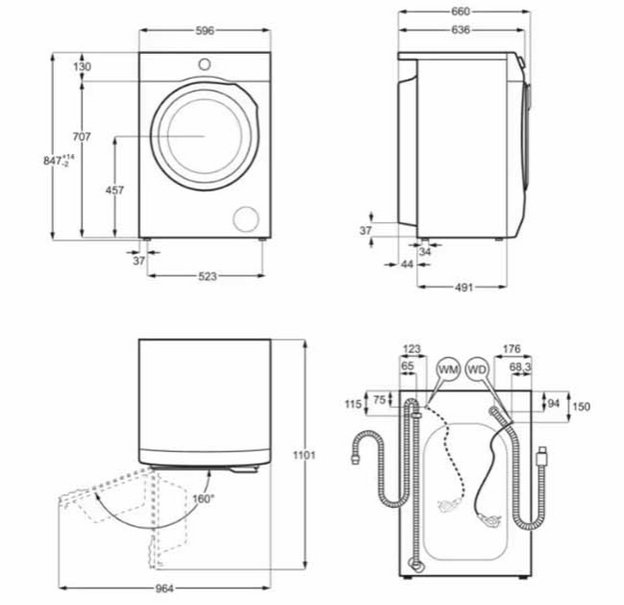 Стиральная машина AEG LFR85166SOE в Тюмени (preview 9)