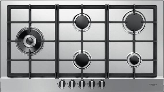 Варочная панель Fulgor Milano PH 905 G WK X в Тюмени (preview 1)