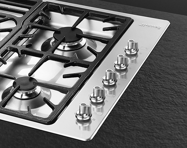 Набор ручек для варочных поверхностей Smeg Linea 6MP1PGF в Тюмени (preview 2)