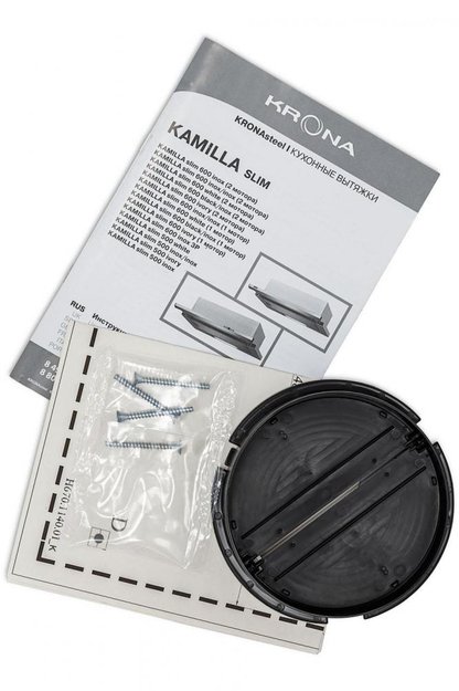 Встраиваемая вытяжка KRONA Kamilla slim 600 white (1 мотор) в Тюмени (preview 11)