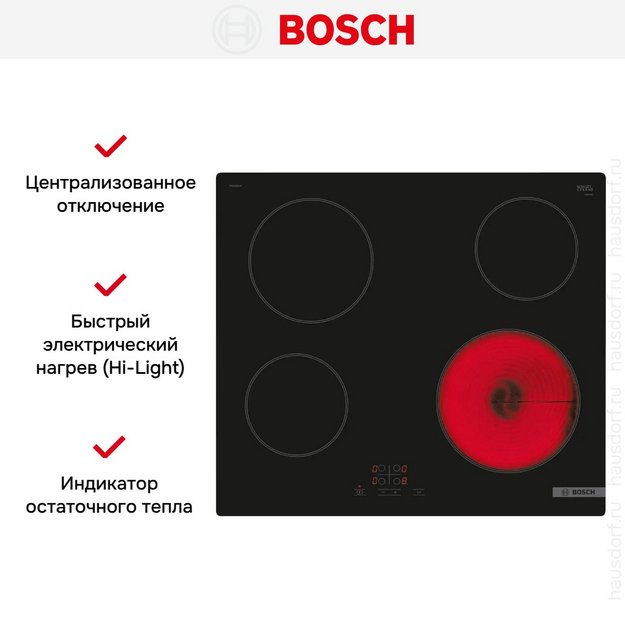 Варочная панель Bosch PKE61RBA2E в Тюмени (preview 7)