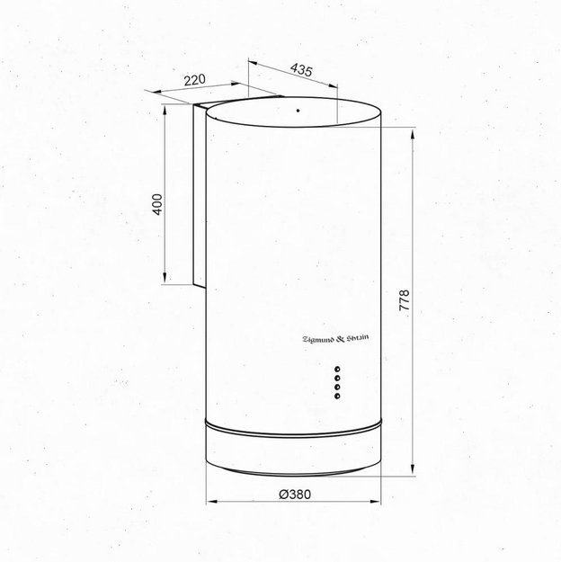 Вытяжка Zigmund Shtain K 013.4 W в Тюмени (preview 5)