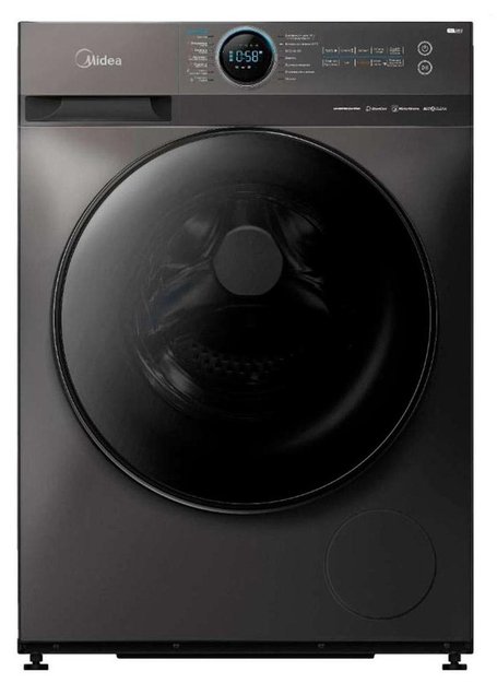 Стиральная машина с функцией сушки Midea MF200D80WBS/S-RU в Тюмени (preview 1)