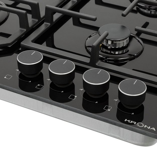 Варочная панель Krona Черный туман 60 (Nebel 60 Bl) в Тюмени (preview 7)