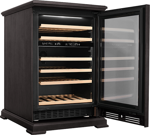 Винный шкаф Meyvel MV46PRO-KBT2 Dark chocolate в Тюмени (preview 3)