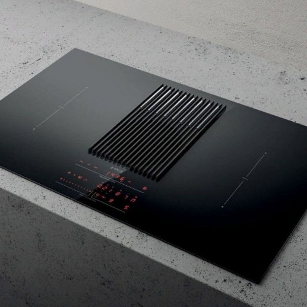 Варочная панель с вытяжкой Elica NIKOLATESLA LIBRA EVO BL/A/83 в Тюмени (preview 2)