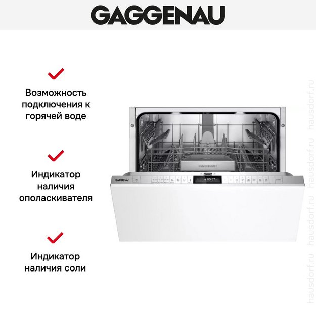 Встраиваемая посудомоечная машина Gaggenau DF270100 в Тюмени (preview 11)