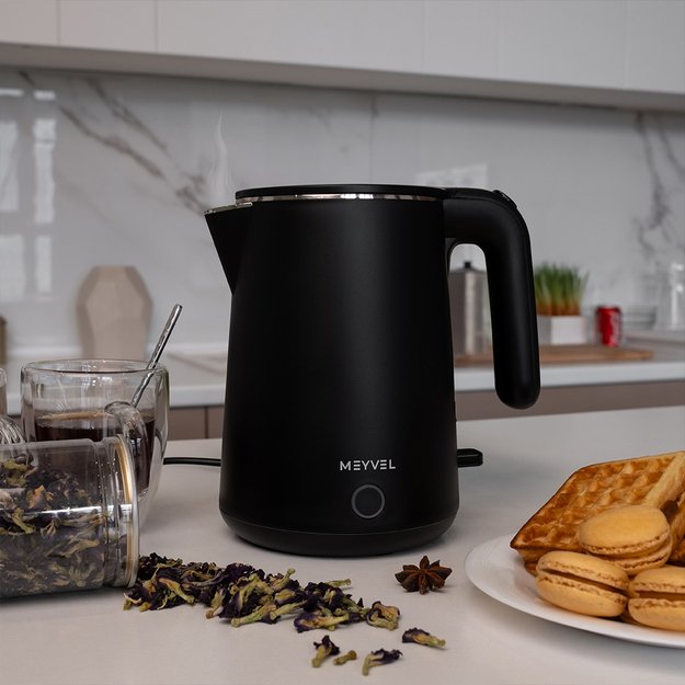 Электрический чайник Meyvel MKE-04T (Black) в Тюмени (preview 8)