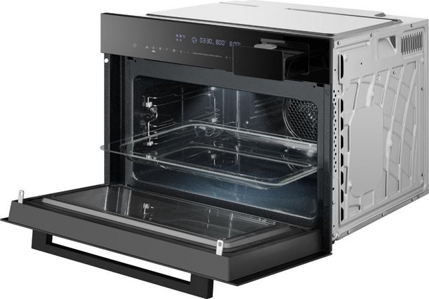 Компактный духовой шкаф с СВЧ и паром Weissgauff OEMS 459 PDB Black Edition в Тюмени (preview 6)