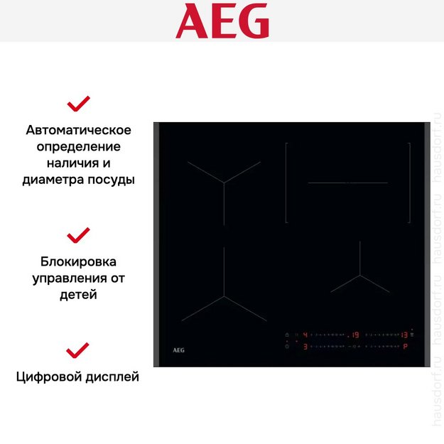 Варочная панель AEG TO64IC00FB в Тюмени (preview 10)