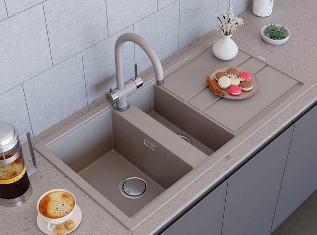 Мойка Omoikiri Kitagawa 100-2 GB в Тюмени (preview 3)