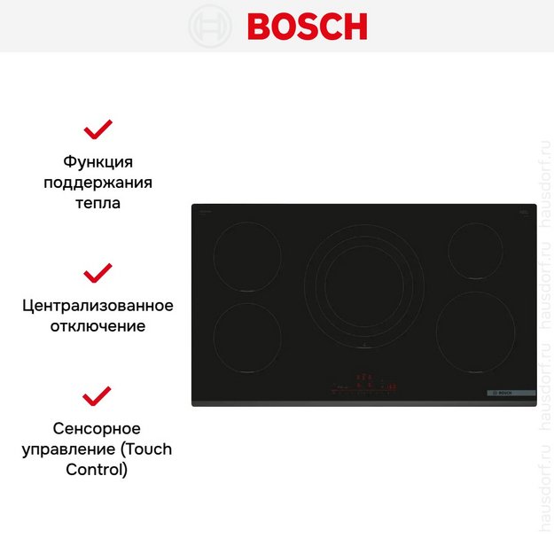 Индукционная варочная панель Bosch PIV931HC1E в Тюмени (preview 6)