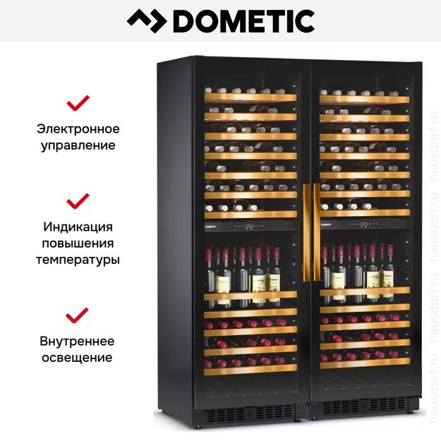 Винный шкаф Dometic E115FG Double Gold в Тюмени (preview 12)