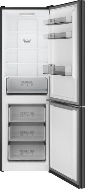 Отдельностоящий холодильник с инвертором Weissgauff WRK 185 Total NoFrost Inverter Black Glass в Тюмени (preview 2)