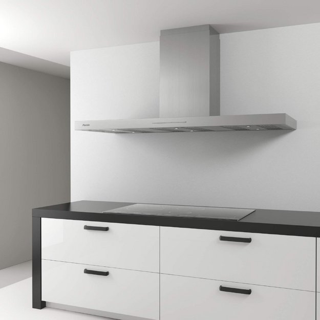Встраиваемая вытяжка Pando P-861/90 IX 1050 SEC PLUS в Тюмени (preview 2)