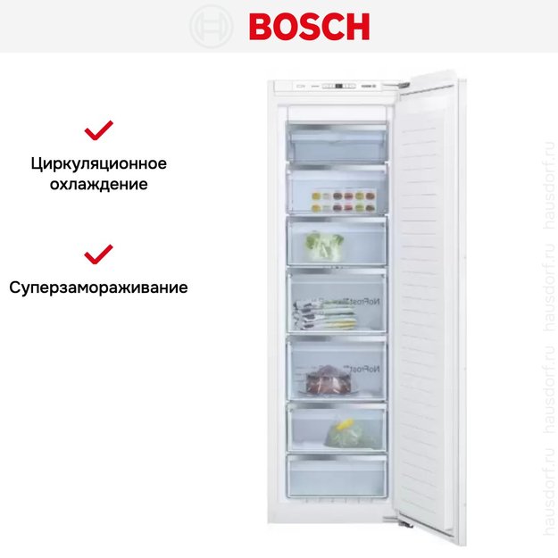 Встраиваемая морозильная камера Bosch GIN 81 AEF0 в Тюмени (preview 5)