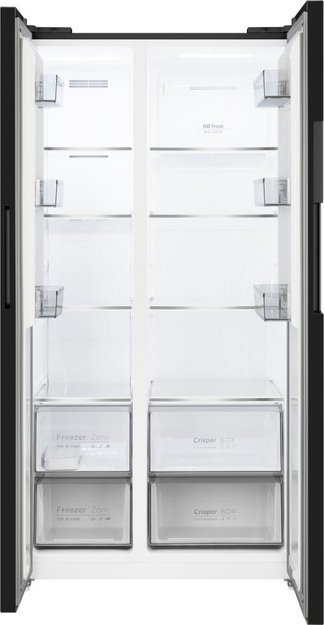 Отдельностоящий холодильник с инвертором Weissgauff WSBS 550 Built-in NoFrost Inverter Black в Тюмени (preview 4)